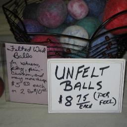 Unfelt Balls